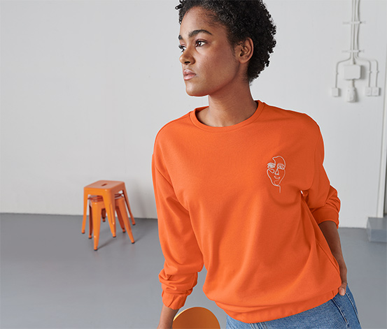 tchibo Sweatshirt mit Stickerei online bestellen bei Tchibo 638954