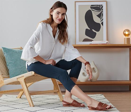 tchibo 3/4-Leggings mit Spitzenborte online bestellen bei Tchibo 634497 Günstig kaufen