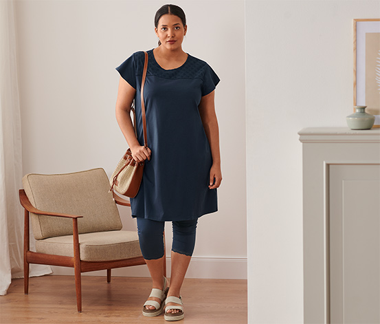 tchibo 3/4-Leggings mit Spitzenborte online bestellen bei Tchibo 634497 Günstig kaufen