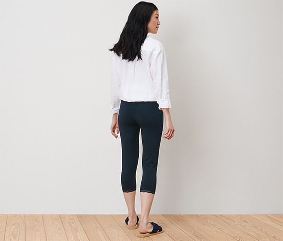 tchibo 3/4-Leggings mit Spitzenborte online bestellen bei Tchibo 679880 Versandkostenfrei