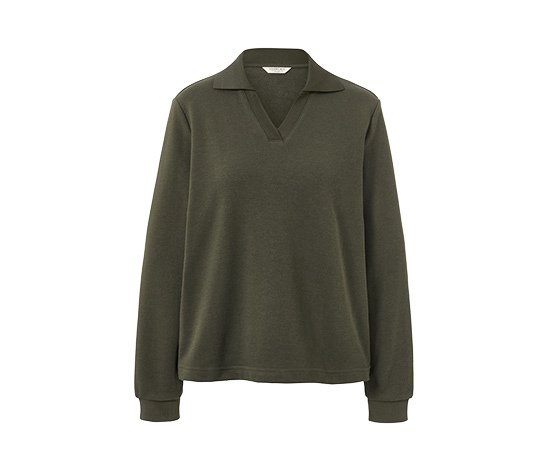 tchibo Sweatshirt mit Polokragen online bestellen bei Tchibo 653719 Fabrik Onlineshop