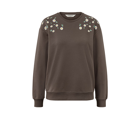 tchibo Sweatshirt mit Stickerei online bestellen bei Tchibo 671673 Nur noch ein Tag übrig