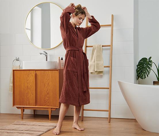 tchibo Damen-Velours-Bademantel online bestellen bei Tchibo 655458 Fabrikladen