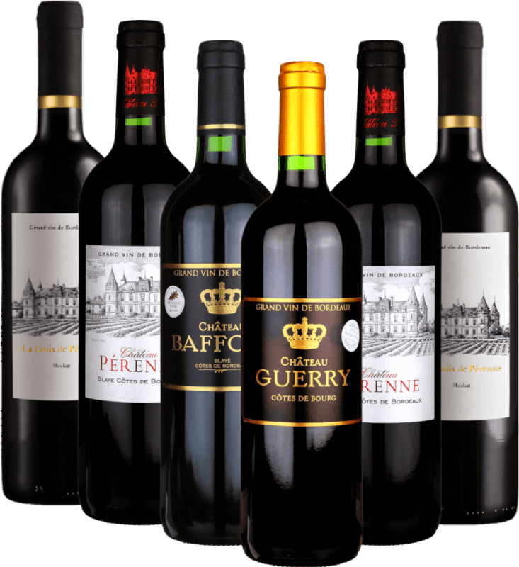 vinello Traumhafte Bordeaux-Weine von Château Pérenne EXKLUSIV - 6x Kennenlernpaket