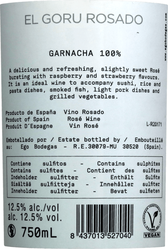 vinello El Goru Rosado Jumilla DO - Ego Bodegas Tägliche Deals