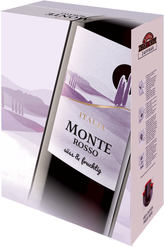 vinello Monte Rosso 3 0l Bag-in-Box - Peter Mertes Auslauf