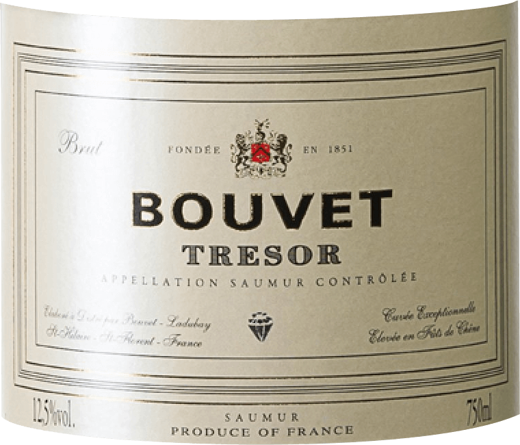 vinello Trésor Blanc Brut Saumur AOC - Bouvet Ladubay Günstiger Verkauf