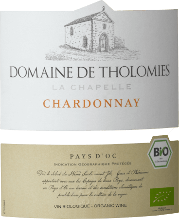 vinello La Chapelle Chardonnay - Domaine de Tholomies Bis zu 55% Rabatt