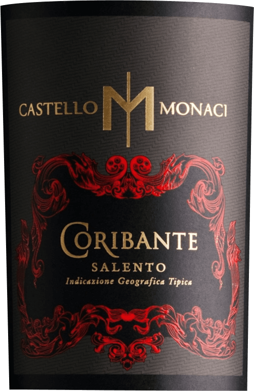 vinello Coribante Syrah Malvasia Nera Salento IGT - Castello Monaci Lagerräumung