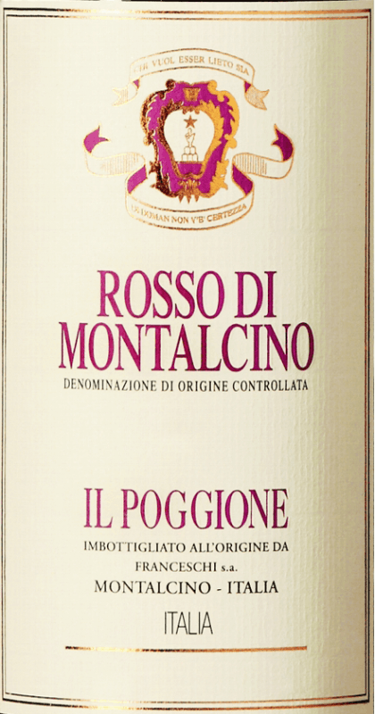 vinello Rosso di Montalcino DOC 1 5l Magnum - Tenuta Il Poggione Jubiläumsangebot