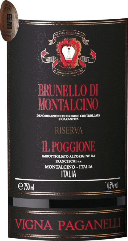 vinello Vigna Paganelli Brunello di Montalcino Riserva DOCG 1 5 l Magnum in OHK - Tenuta il Poggione Top Angebot