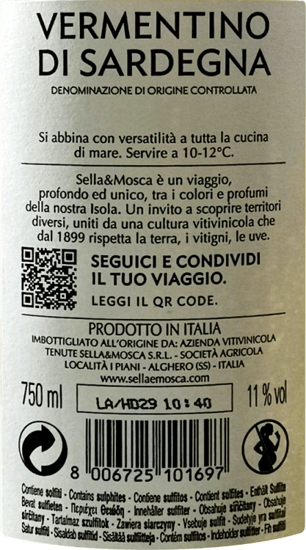vinello Vermentino di Sardegna DOC - Sella & Mosca Im Verkauf
