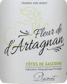 vinello Fleur de d'Artagnan Blanc Côtes de Gascogne - Plaimont zollfrei