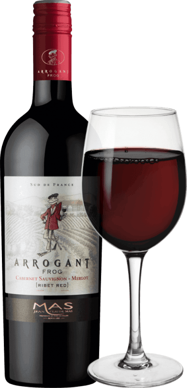 vinello Ribet Red Cabernet Sauvignon Merlot - Arrogant Frog Letzte 2 Tage