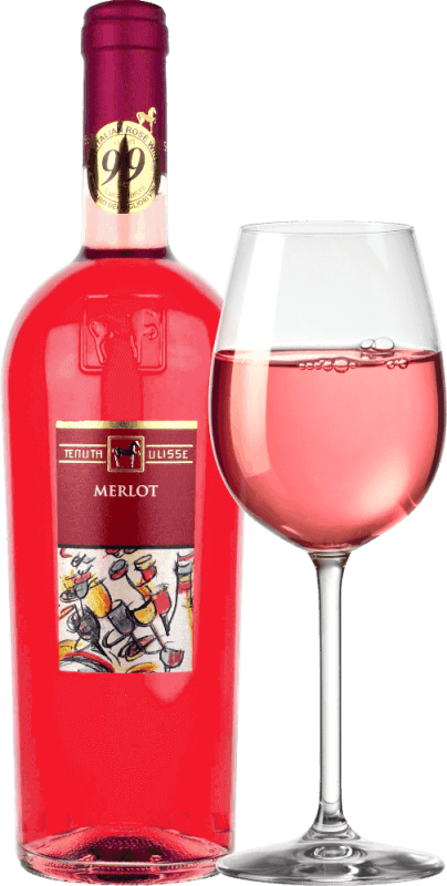 vinello Merlot Rosato Terre di Chieti IGT - Tenuta Ulisse Begrenzte Freigabe
