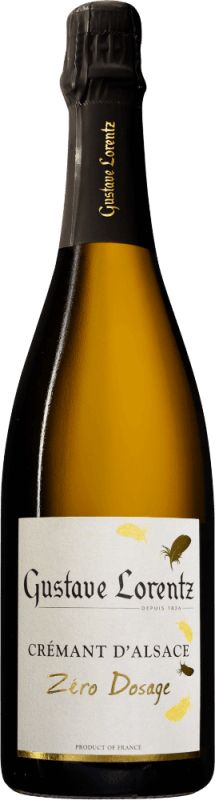 vinello Crémant d'Alsace Zéro Dosage bio - Gustave Lorentz Online