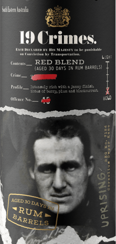 vinello The Uprising - 19 Crimes Bestseller