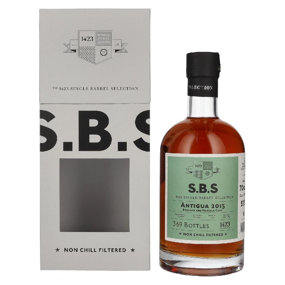 delicando 1423 S.B.S ANTIGUA Bourbon and Marsala Cask 2015 55% Vol. 0 7l in Geschenkbox Muttertagsangebot