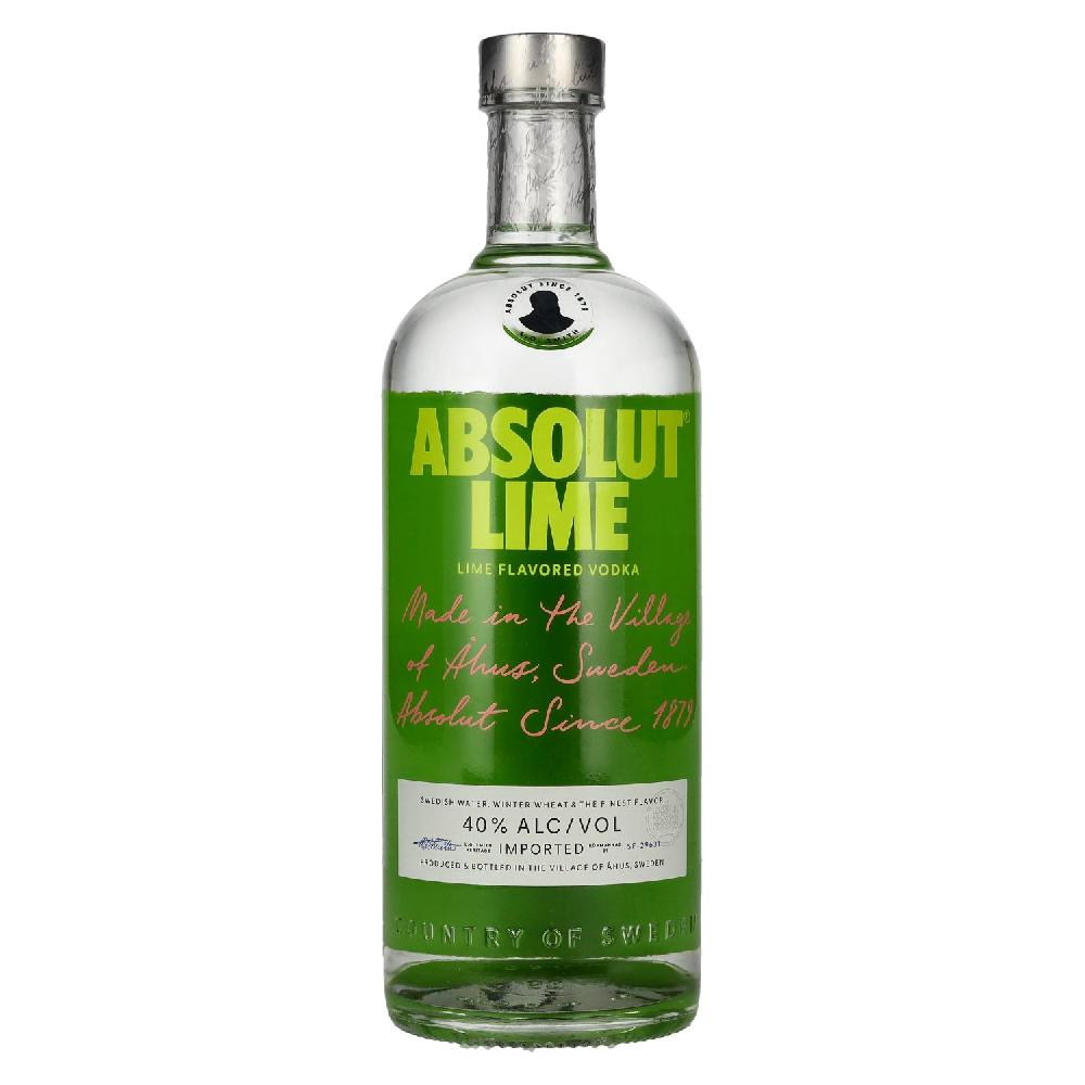delicando Absolut LIME Flavored Vodka 40% Vol. 1l - delicando Vierteljährliche Förderung