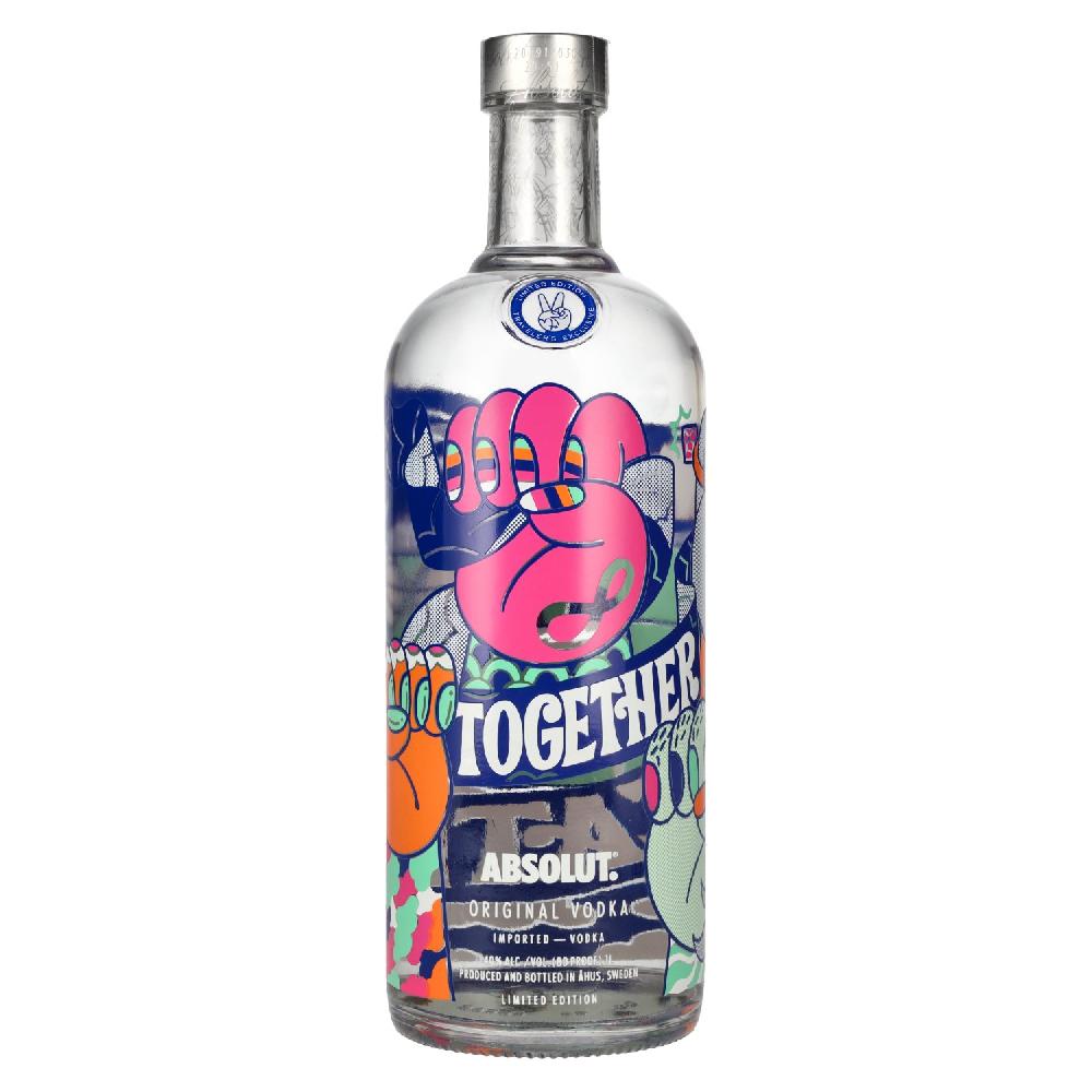 delicando Absolut Vodka TOGETHER WE CREATE Limited Edition 40% Vol. 1l Fabrikverkauf