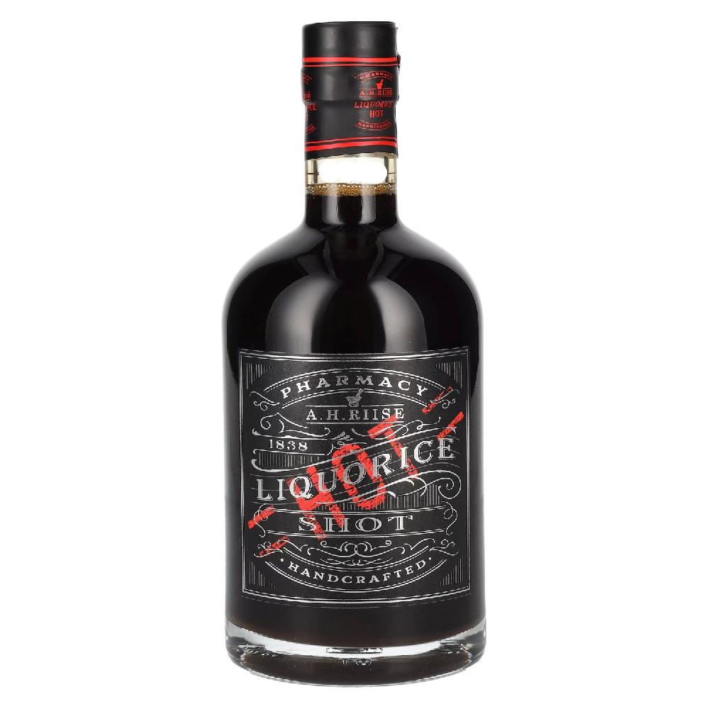 delicando A.H. Riise Pharmacy Liquorice SHOT HOT 18% Vol. 0 7l Online