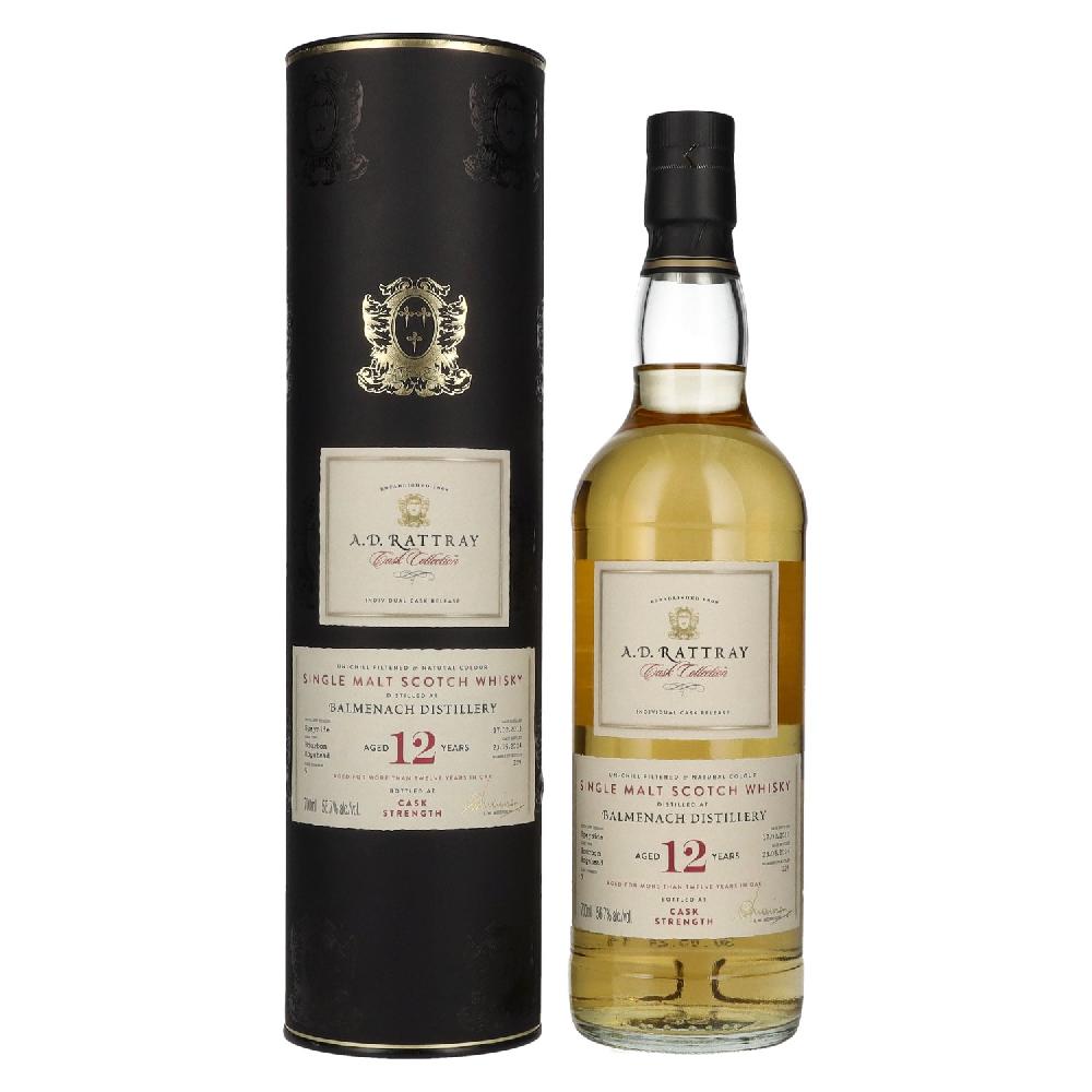 delicando A.D. Rattray 12 Years Old BALMENACH Bourbon Hogshead Whisky 2012 56 7% Vol. 0 7l in Geschenkbox VIP-Rabatte