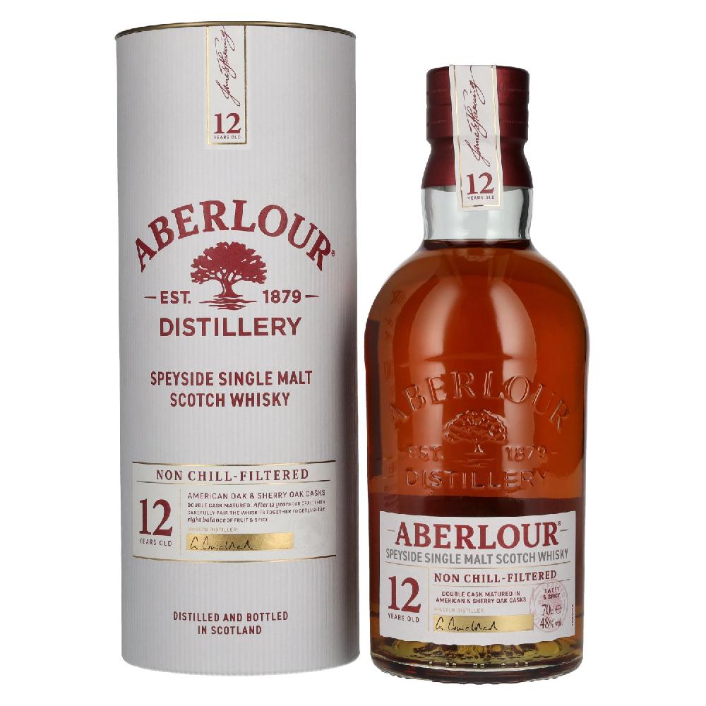 delicando Aberlour 12 Years Old Speyside Single Malt 48% Vol. 0 7l in Geschenkbox