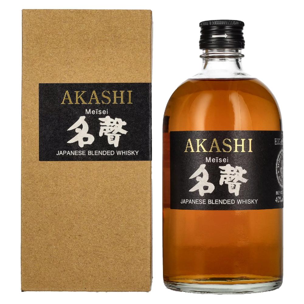 delicando AKASHI Meïsei Japanese Blended Whisky 40% Vol. 0 5l in Geschenkbox Outlet
