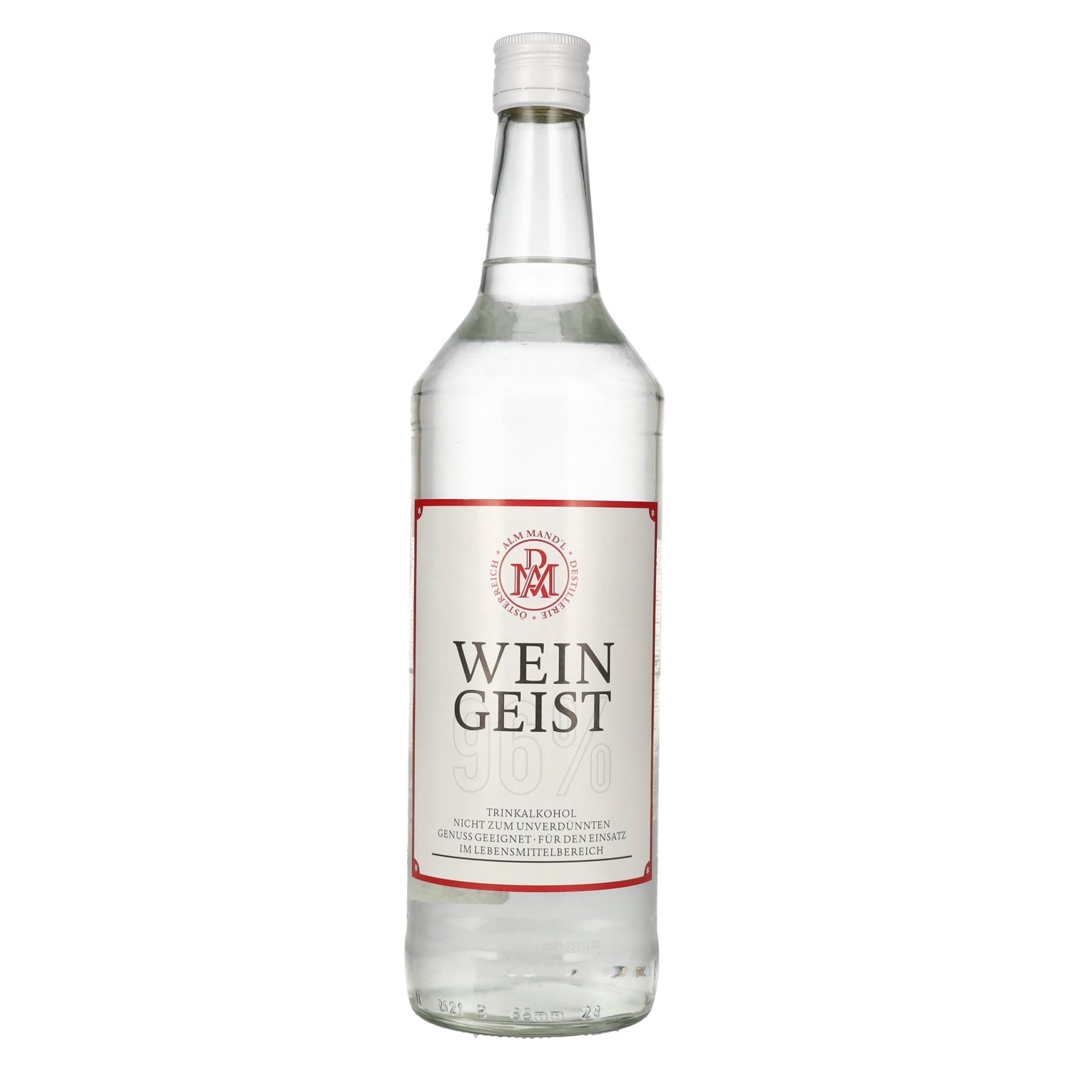 delicando Alm Mand'l Weingeist 96% Vol. 1l - delicando Letzte 2 Tage