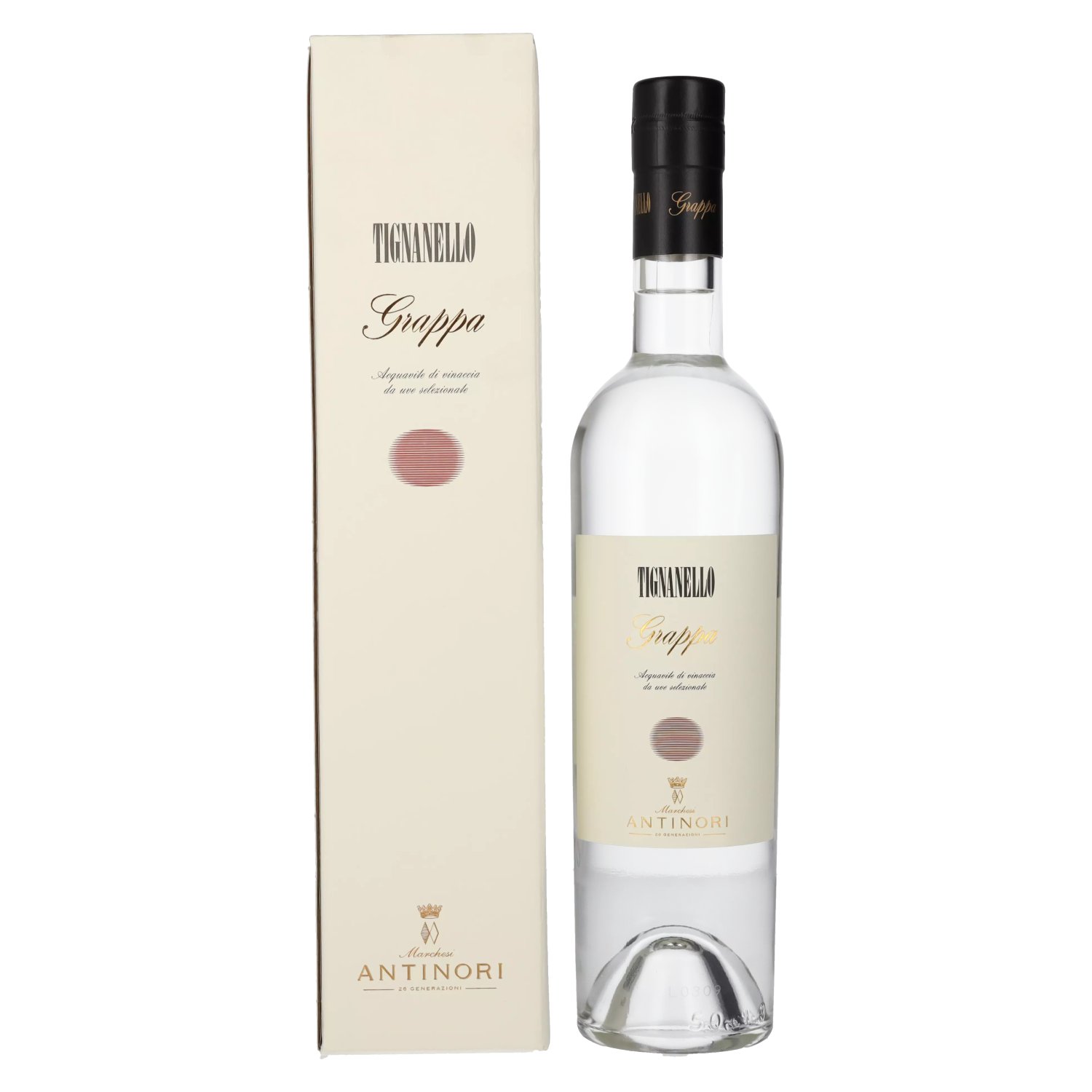 delicando Antinori Grappa Tignanello 42% Vol. 0 5l in Geschenkbox Discount Store für neue Produkte