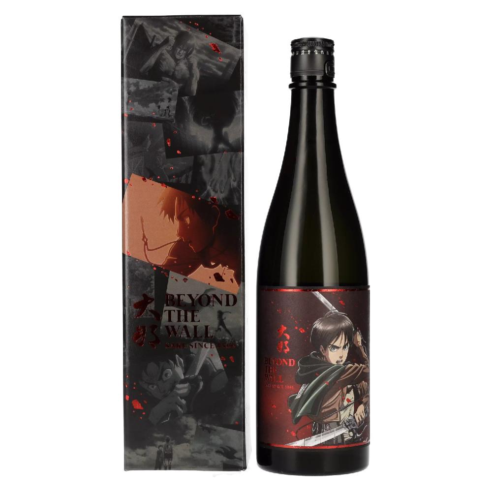 delicando Attack on Titan x Beyond the Wall EREN Model Japanese Sake 15% Vol. 0 72l in Geschenkbox Zeitlich begrenztes Angebot