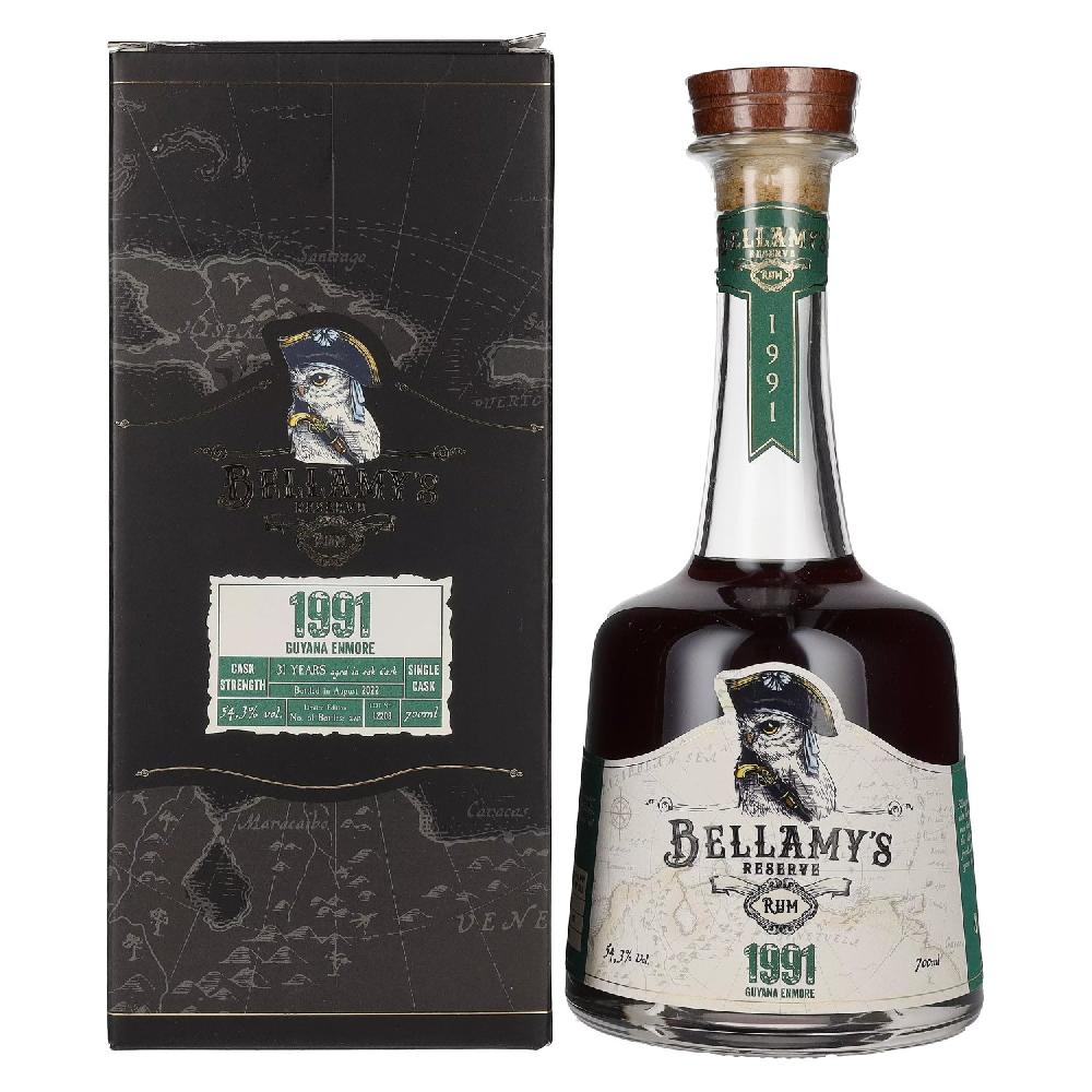 delicando Bellamy's Reserve Rum Guyana Enmore 1991 54 3% Vol. 0 7l in Geschenkbox