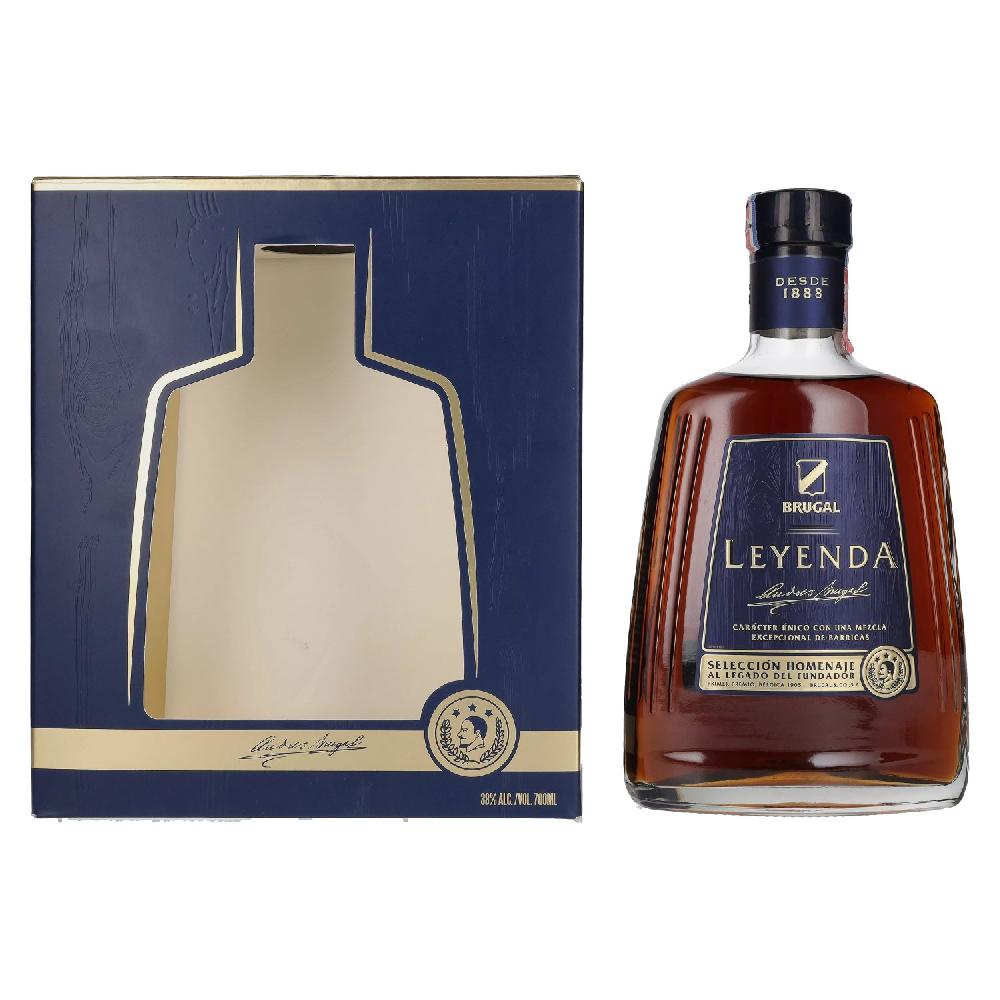 delicando Brugal LEYENDA Selección Homenaje 38% Vol. 0 7l in Geschenkbox Discount Store für neue Produkte