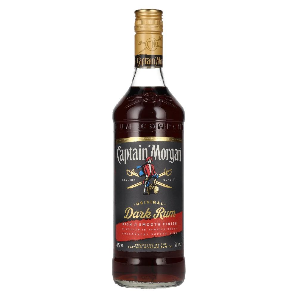 delicando Captain Morgan DARK RUM 40% Vol. 0 7l - delicando