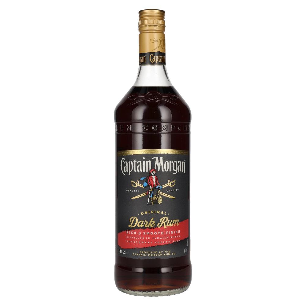 delicando Captain Morgan DARK RUM 40% Vol. 1l - delicando Günstig kaufen