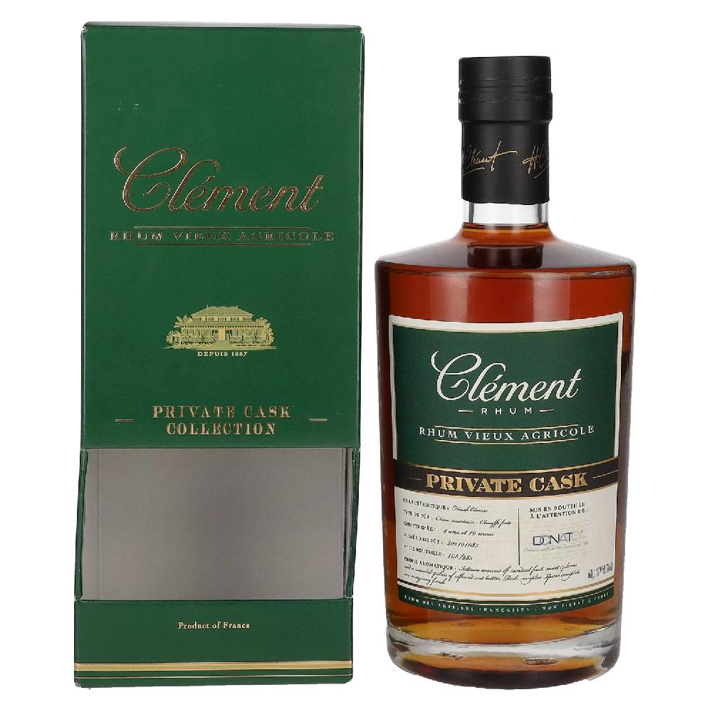 delicando Clément Rhum Vieux Agricole PRIVATE CASK Oloroso 61 1% Vol. 0 7l in Geschenkbox
