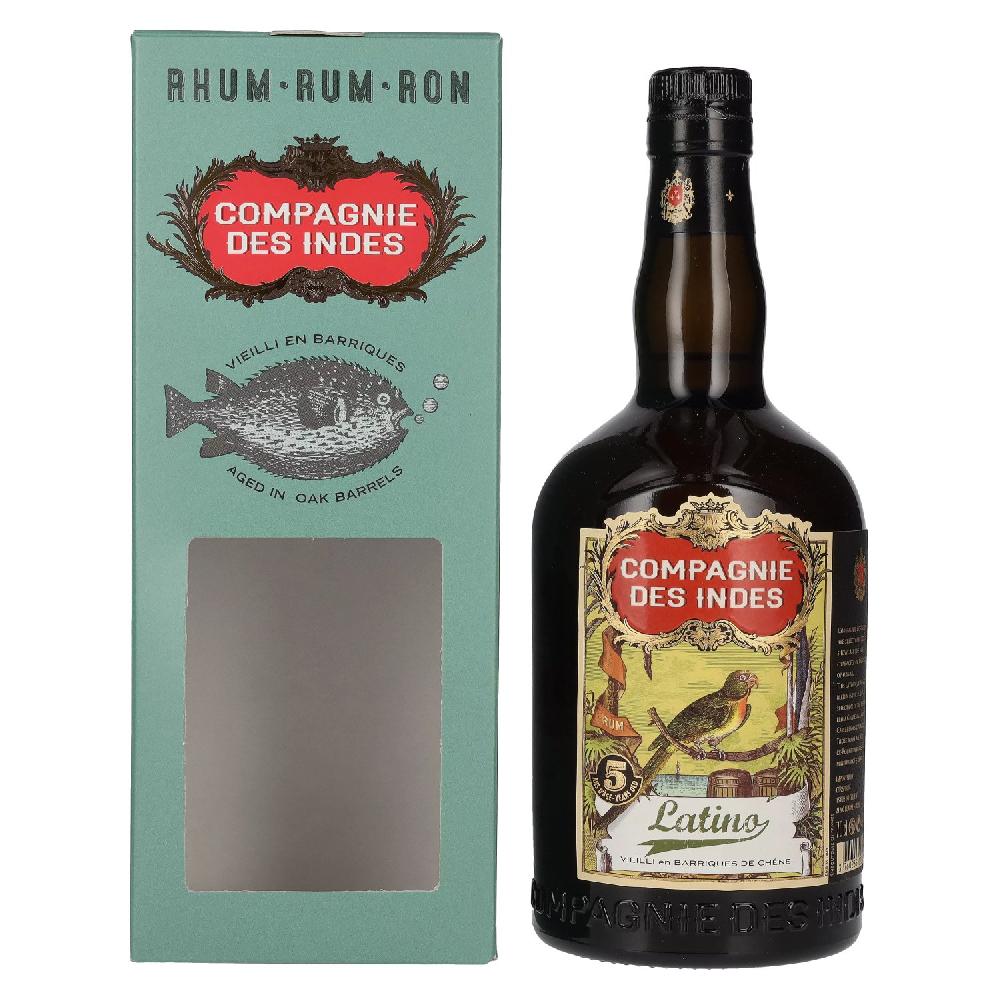 delicando Compagnie des Indes Latino Rum 5 ans 40% Vol. 0 7l in Geschenkbox Bis zu 65% Rabatt