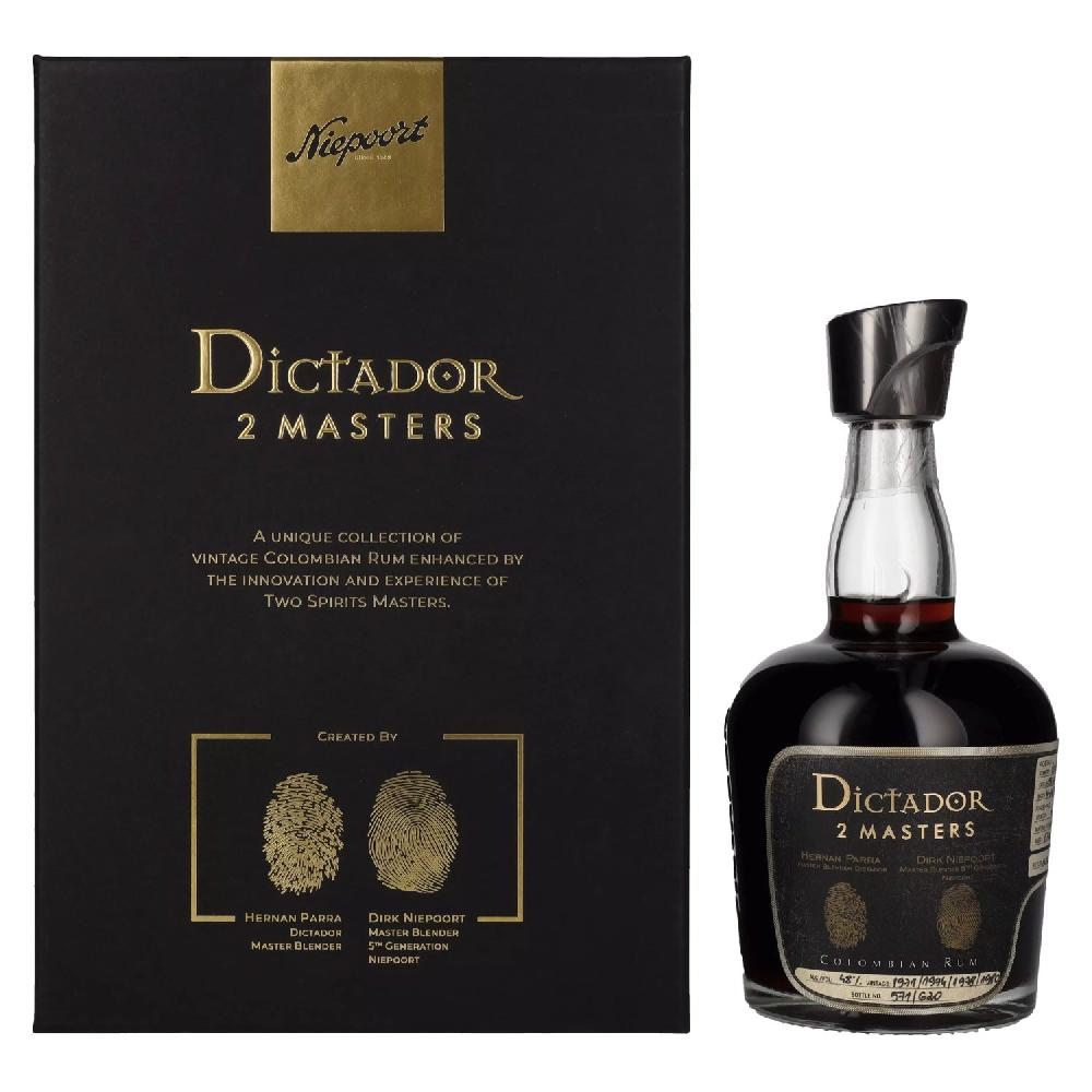 delicando Dictador 2 MASTERS 1971/1974/1978/1980 Niepoort Port Pipe Finish 2021 48% Vol. 0 7l in Geschenkbox Rabatt