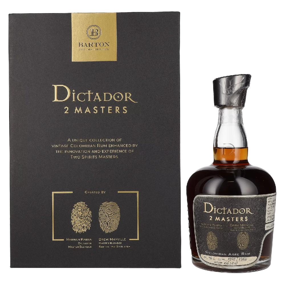 delicando Dictador 2 MASTERS 1979/1982 Barton Colombian Aged Rum 46% Vol. 0 7l in Geschenkbox Online Shopping