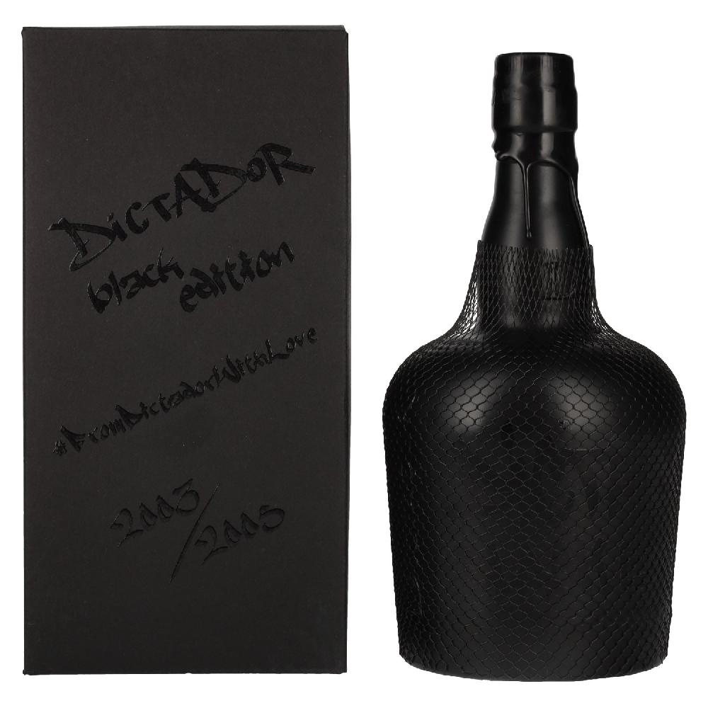 delicando Dictador BLACK EDITION Colombian Aged Rum 40% Vol. 0 7l in Geschenkbox Letzte 2 Tage