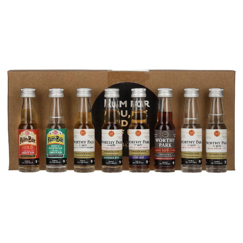 delicando Worthy Park Master Class Tasting Kit 2021 54 1% Vol. 8x0 02l