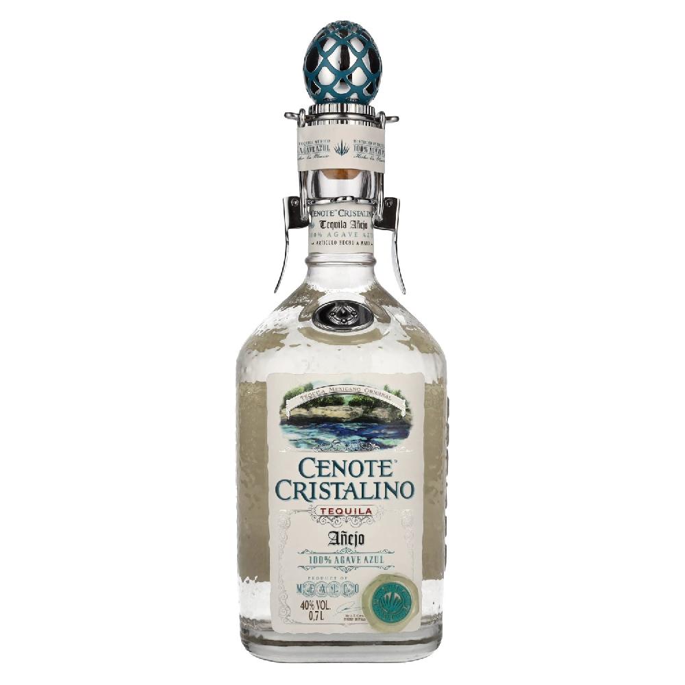 delicando Cenote CRISTALINO Tequila Añejo 100% Agave Azul 40% Vol. 0 7l Begrenztes Angebot