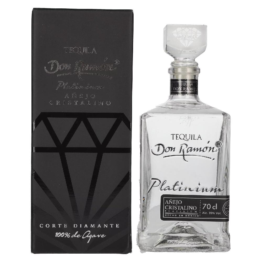 delicando Don Ramón Platinum Añejo Cristalino 100% Agave 35% Vol. 0 7l in Geschenkbox