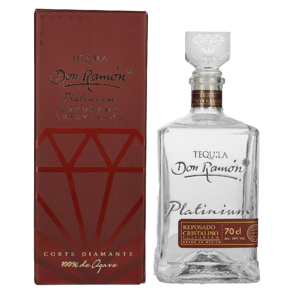 delicando Don Ramón Platinum Reposado Cristalino 100% Agave 35% Vol. 0 7l in Geschenkbox Nur noch ein Tag übrig