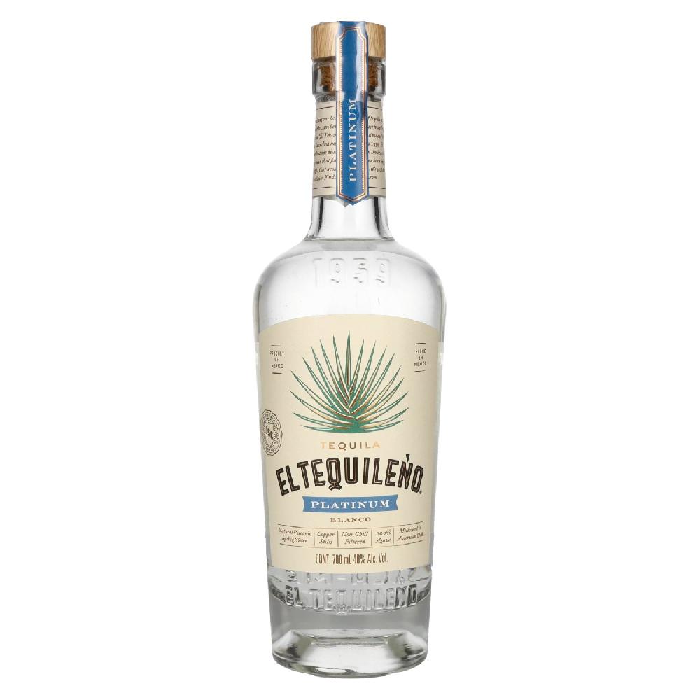 delicando El Tequileño Platinum Blanco 100% Agave 40% Vol. 0 7l Kostenloser Versand