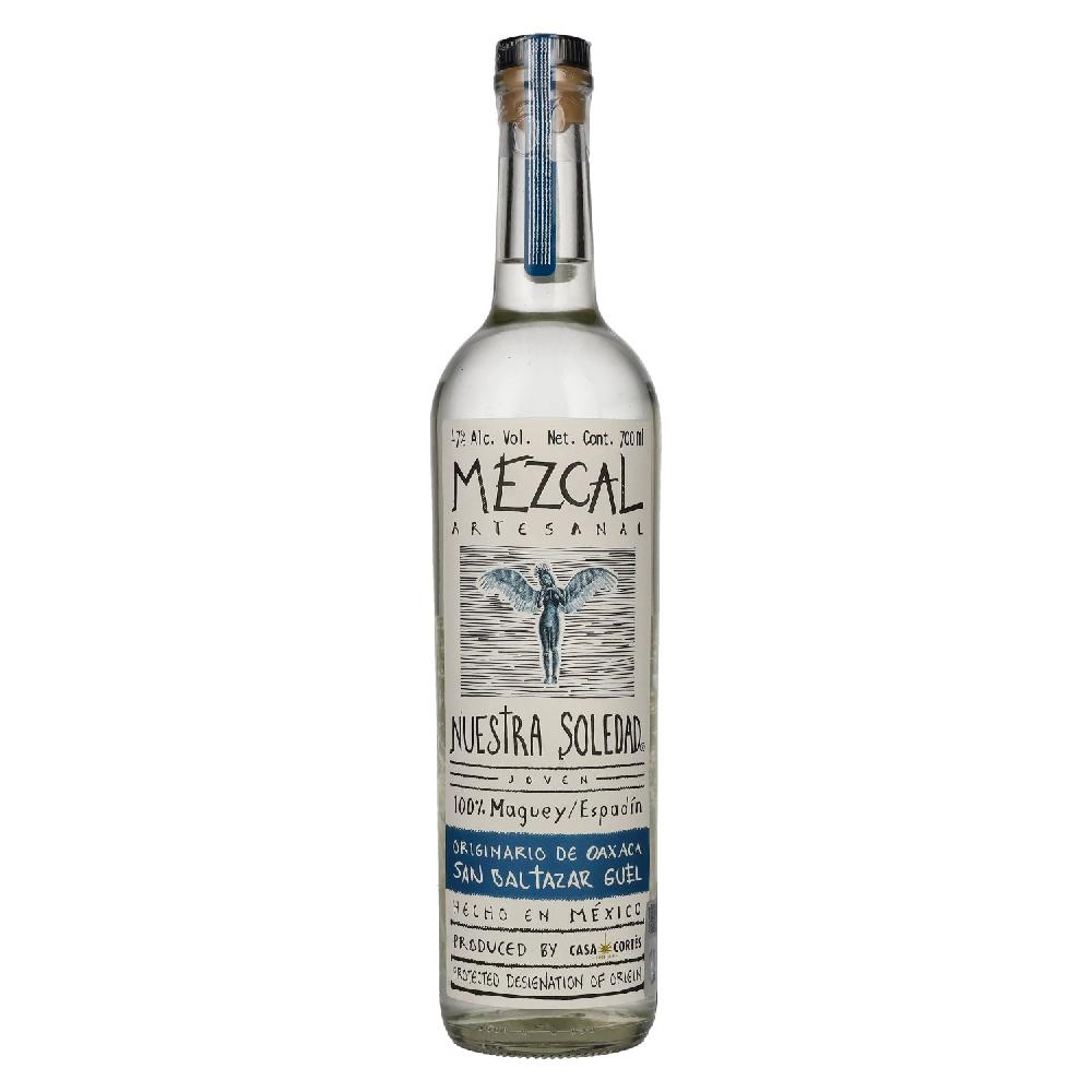 delicando Nuestra Soledad Mezcal Joven SAN BALTAZAR GUELAVILA 47% Vol. 0 7l Tiefpreis