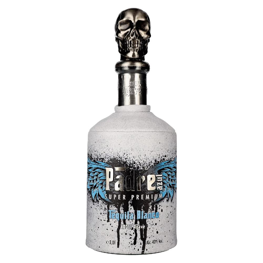 delicando Padre Azul Super Premium Tequila Blanco 100% Agave 40% Vol. 3l