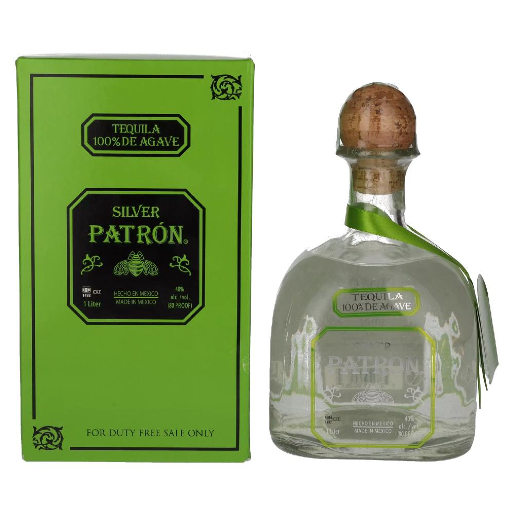 delicando Patrón Tequila Silver 40% Vol. 1l in Geschenkbox Rabatte dieses Monats