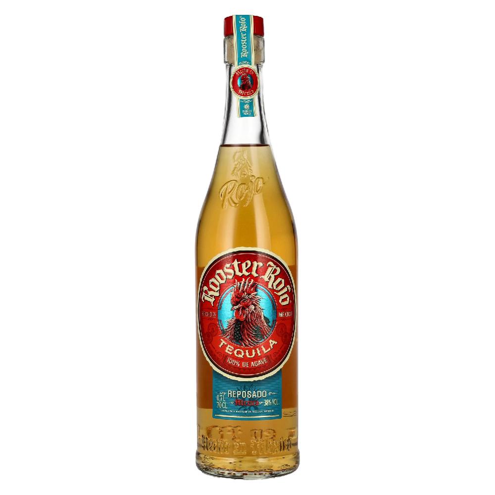 delicando Rooster Rojo REPOSADO Tequila 100% de Agave 38% Vol. 0 7l