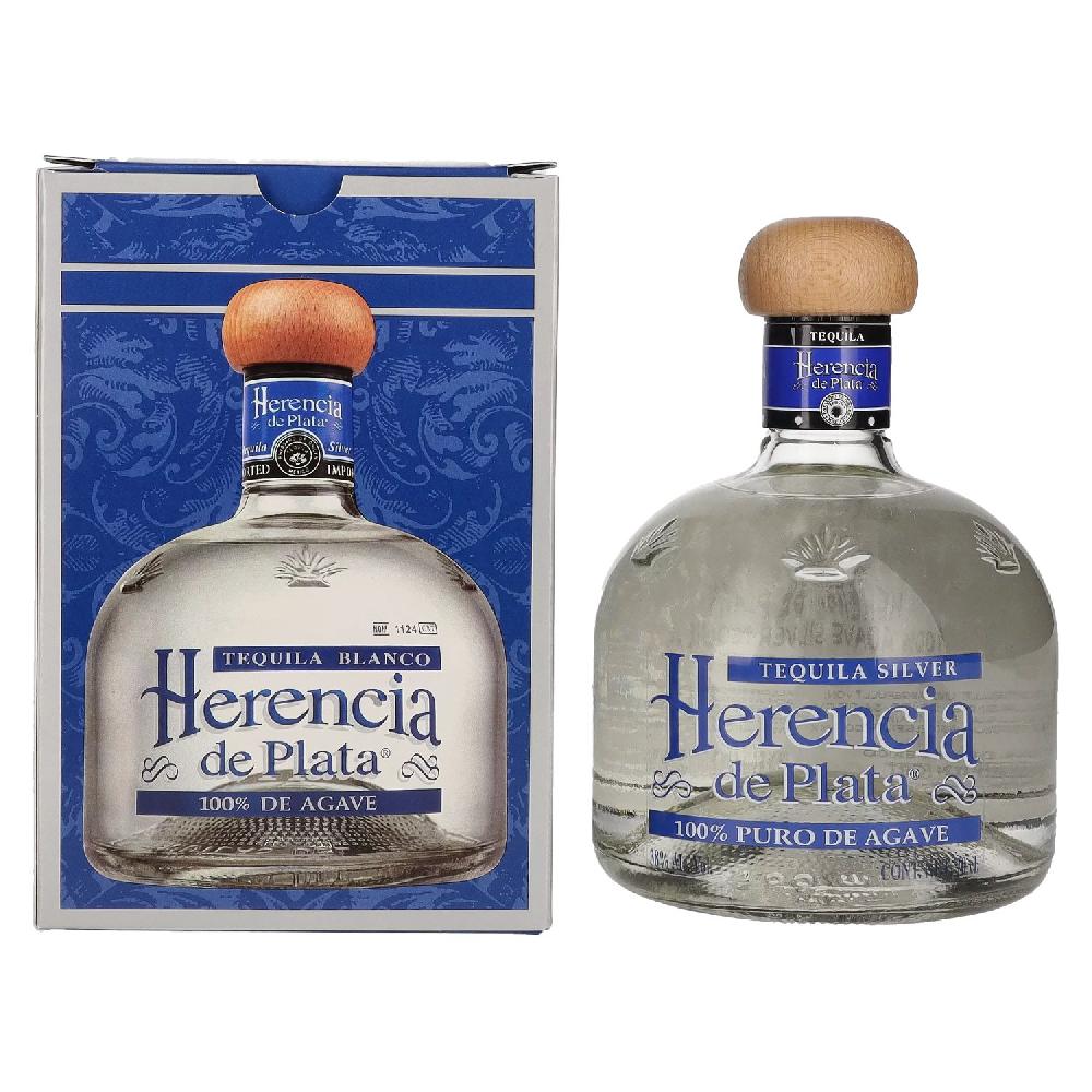 delicando Herencia de Plata BLANCO Tequila 100% Puro De Agave 38% Vol. 0 7l in Geschenkbox